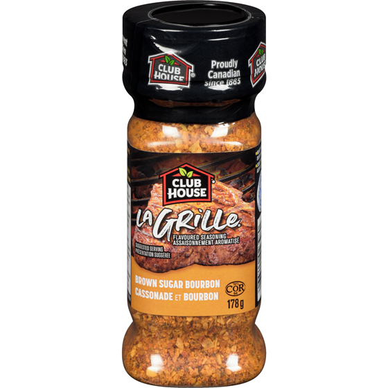 Club House Flavoured Seasoning, Brown Sugar Bourbon 178 g, $2.81/100g