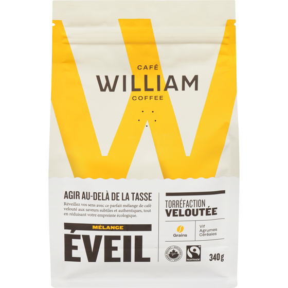 Café William Spartivento Grains mélange éveil torréfaction veloutée 340 g, 5,00 $/100g