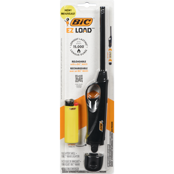 Bic Ez Load Lighter Shell + Bic Maxi Lighter 1 ea, $8.99/1ea