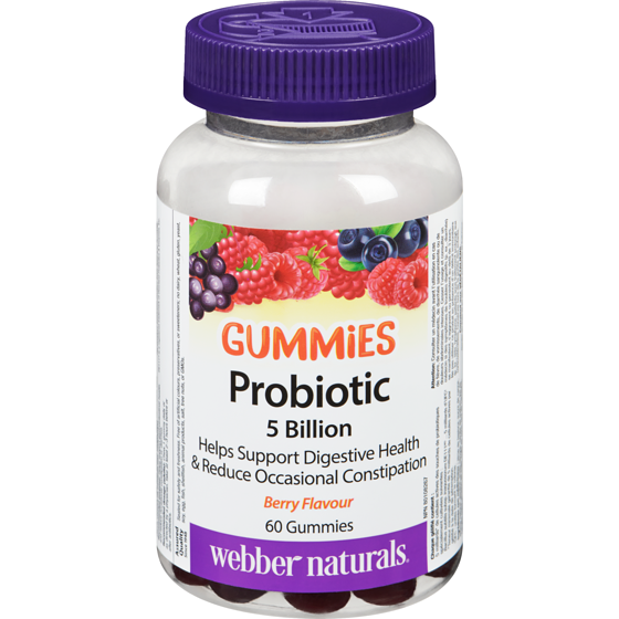 Webber Naturals Probiotic 5 Billion Berry Flavour 60 ea, $0.60/1ea