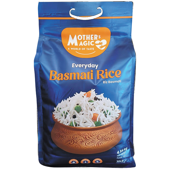 Mother's Magic Basmati Rice 4.54 kg, $0.30/100g