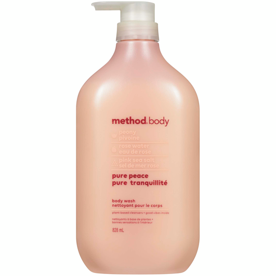 【WOOHWA】ROSE WASHING MIDIUEM PT Method Body Wash, Peony Rose Water - 828 ml | No Frills Online