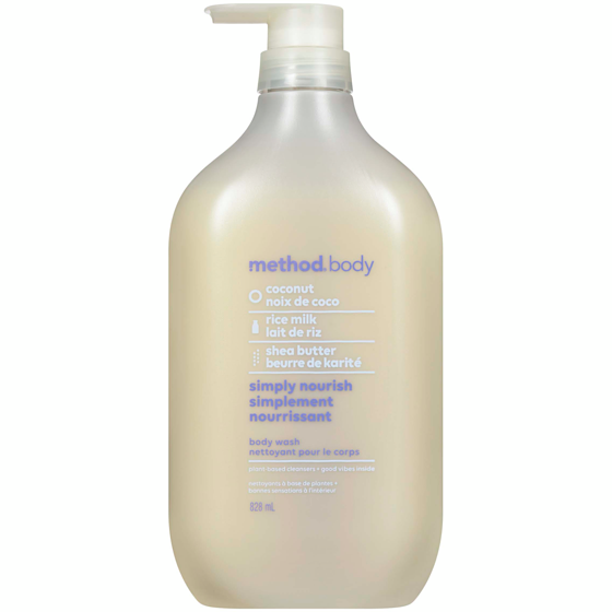 Method Body Wash, Coconut Rice Milk 828 ml, $1.81/100ml