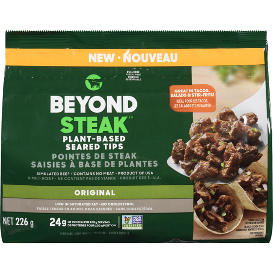 Beyond Meat Plant-Based Seared Steak Tips 226 g, $4.64/100g