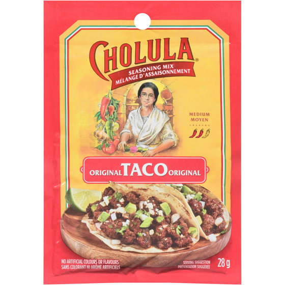 Cholula Original Taco Seasoning 28 g, $8.89/100g