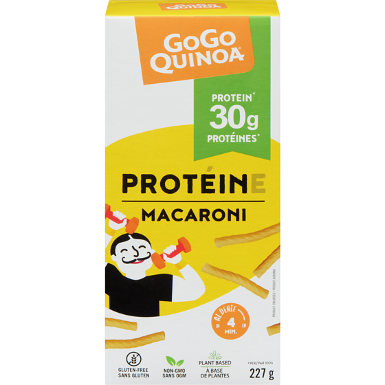 GoGo Quinoa Protein Macaroni 227 g, $2.11/100g