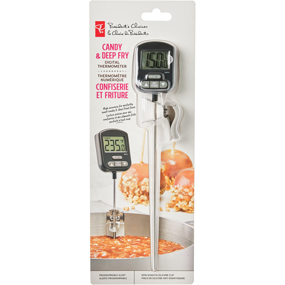 President's Choice Candy and Deep Fry Digital Thermometer 1 ea, $26.00/1ea
