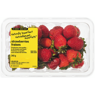 No Name Naturally Imperfect Strawberries 340 g, $1.40/100g