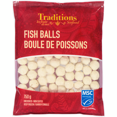 Traditions Boule de poissons 750 g, 1,07 $/100g
