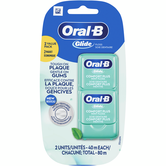 Oral B Pro-Health Comfort Plus Dental Floss, Value 2 Pack (40m Each) 2 ea, $5.00/1ea