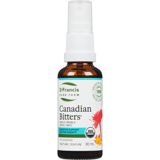 St Francis Herb Farm Canadian Bitters Spray Tincture Maple 30 ml, $73.30/100ml