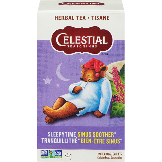 Celestial Seasonings Herbal Tea Sleepytime Sinus Soother 1 ea, $7.49/1ea
