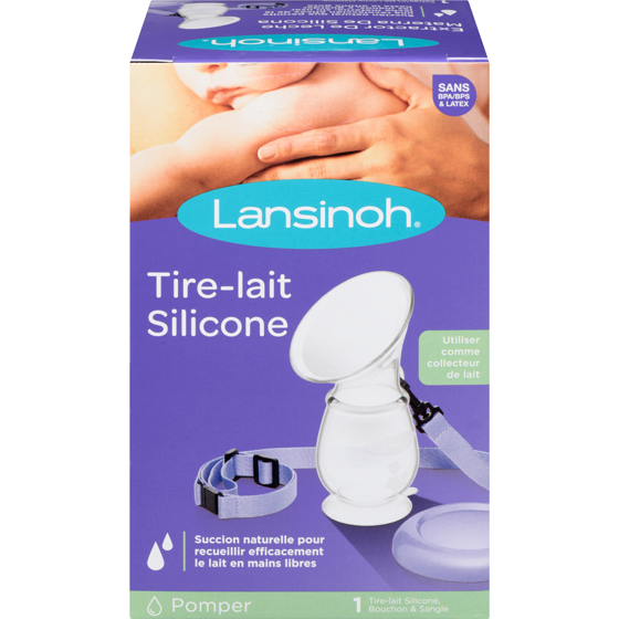 Lansinoh Tire-lait silicone 1 ea, 19,99 $/1ch