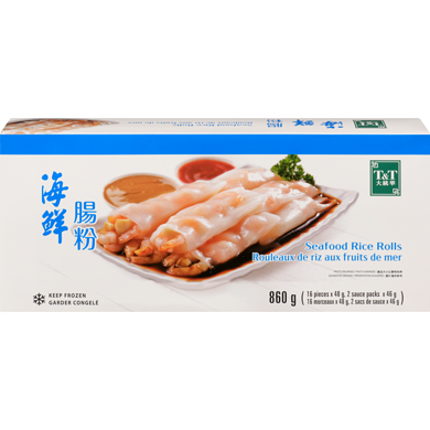 T&T Seafood Rice Rolls 860 g, $1.74/100g