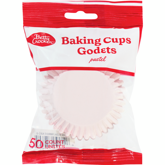 Betty Crocker Baking Cups Pastel 12 ea, $0.19/1ea