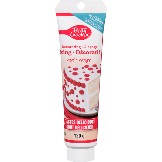 Betty Crocker Decorating Icing Red 120 g, $2.08/100g