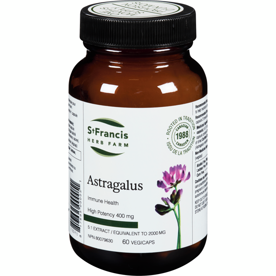St Francis Herb Farm Astragalus High Potency 400 Mg 60 ea, $0.55/1ea