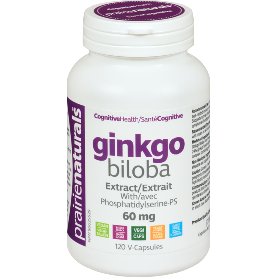 Prairienaturals Cognitive Health Ginkgo Biloba 60 Mg 120 ea, $0.15/1ea