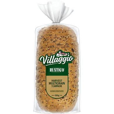 Villagio Rustico™ Harvest Multigrain Bread 550 g, $0.76/100g
