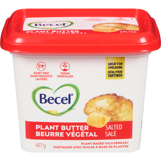 Becel Spreadable Salted Plant Butter 427 g, $1.29/100g