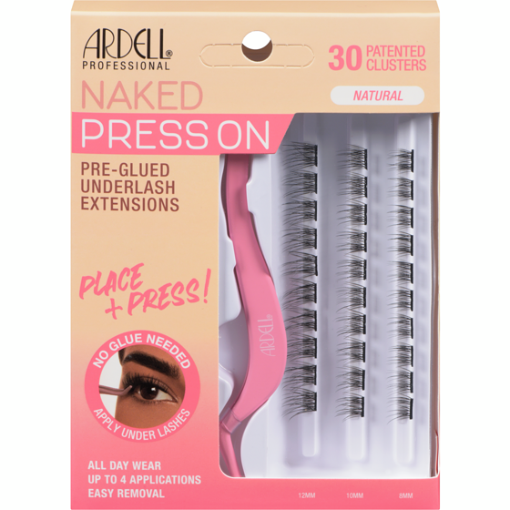 Ardell Naked Press On Pre-Glued Underlash Extensions Natural 1 ea, $29.99/1ea
