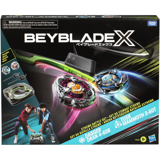 Hasbro Beyblade X Xtreme Battle Set with Beystadium, 2 Right-Spinning Top Toys, and 2 Launchers 1 ea, $70.00/1ea