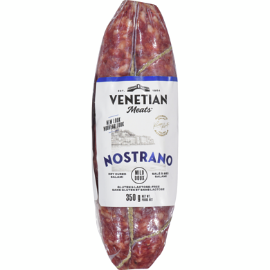 Venetian Dry Cured Salami Nostrano Mild 350 g, $3.57/100g