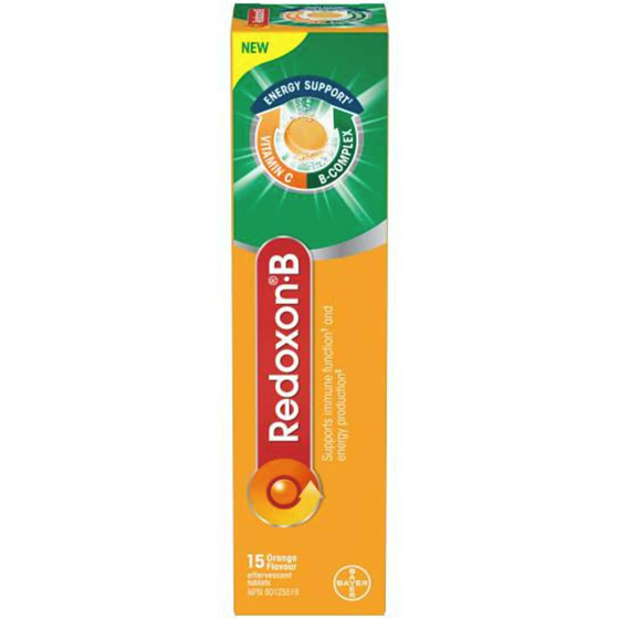 Redoxon Effervescent Tablets Orange Flavour 15 ea, $0.53/1ea