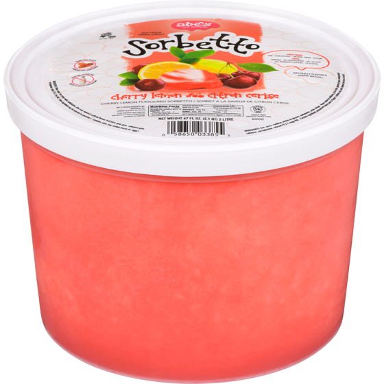 abes Cherry Lemon Flavoured Sorbetto 2 l, $0.71/100ml