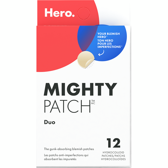 Hero Mighty Patch Hydrocolloid Patches Duo 12 ea, $1.00/1ea