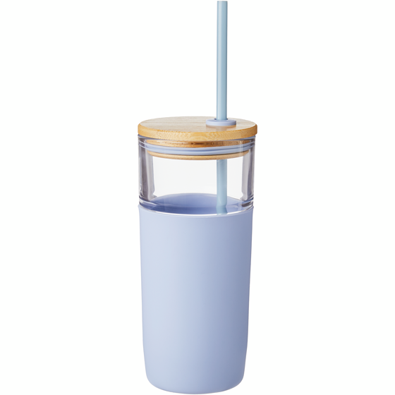 Life at Home Glass To Go Tumbler - Blue 1 ea, $10.00/1ea