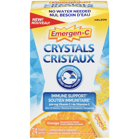 Emergen C Crystals Orange Flavour 24 ea, $0.69/1ea