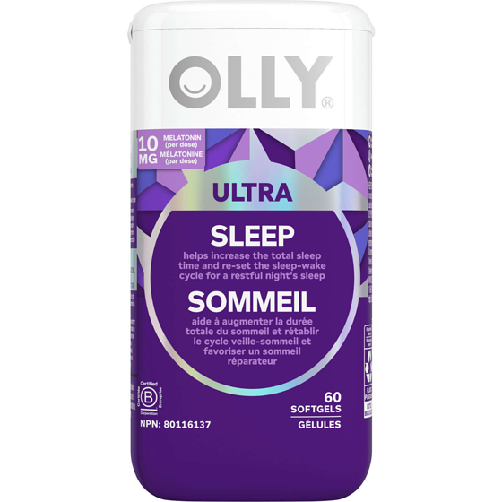 OLLY Ultra Strength Sleep Softgels, Sleep 60 ea, $0.41/1ea
