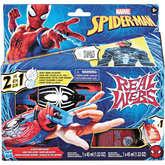 Hasbro Marvel Spider-Man Real Webs Ultimate Web Blaster, 2-in-1 Blaster, Role Play Toy, Spider-Man Costume, Spider-Man Toys 1 ea, $35.00/1ea