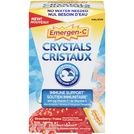 Emergen C Crystals Strawberry Flavour 24 ea, $0.69/1ea