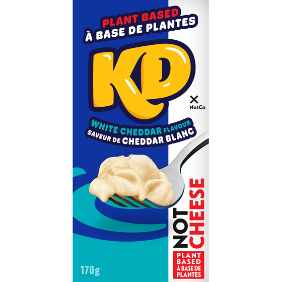NotCo Pâtes et sauce à base de plantes à saveur de cheddar blanc, boîte 170 g, 2,35 $/100g