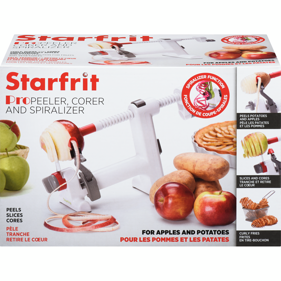 Starfrit Propeeler, Corer And Spiralizer For Apples And Potatoes 1 ea, $42.00/1ea