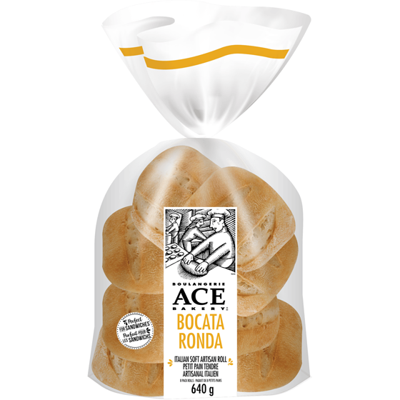 Boulangerie ACE Bocata Ronda 640 g, 1,13 $/100g