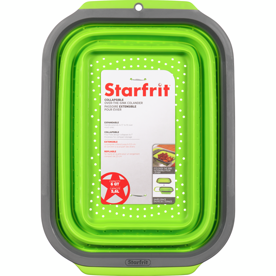 Starfrit Collapsible Over-The-Sink Colander 1 ea, $20.00/1ea
