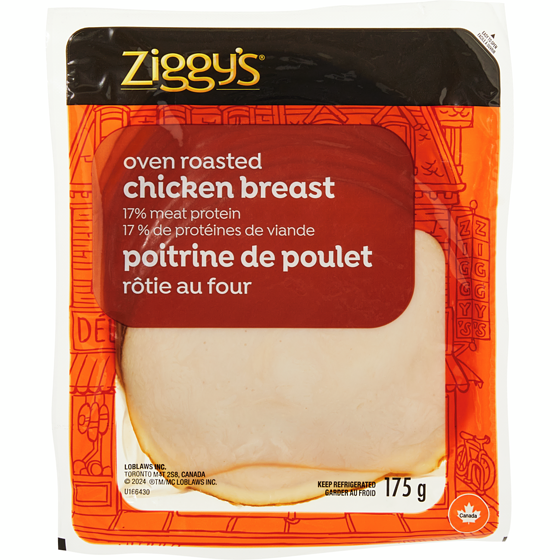 Ziggy's Oven Roasted Chicken Breast 175 g, $2.14/100g