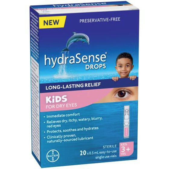Hydrasense Kids For Dry Eyes Naturally Sourced Lubricant 10 ml, $145.00/100ml