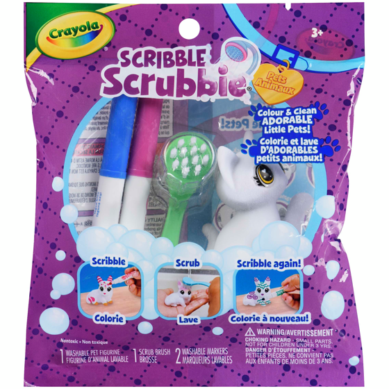 Crayola Scribble Scrubbie Pets, 1-Count 1 ea, $5.00/1ea
