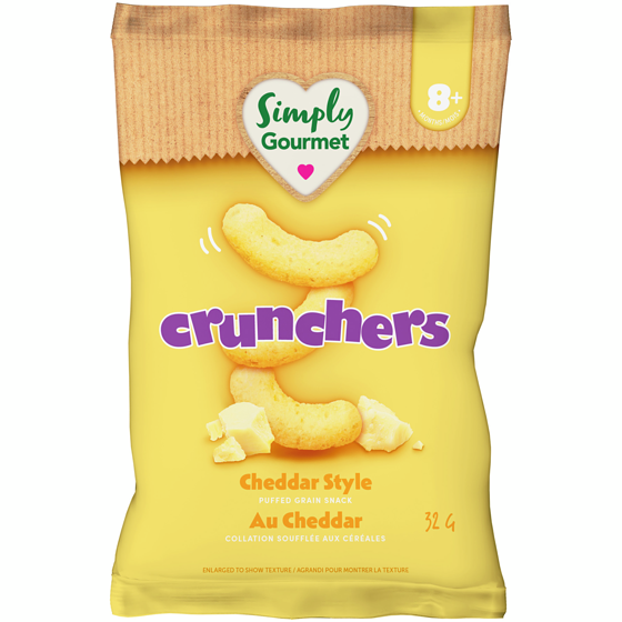 Baby Gourmet Collation pour bébé Crunchers Au Chedda 32 g, 9,34 $/100g