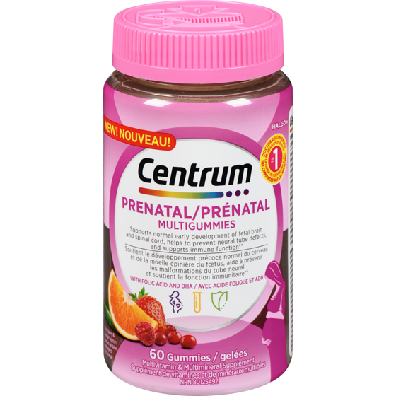 Centrum Prenatal Multigummies Block 60 ea, $0.32/1ea