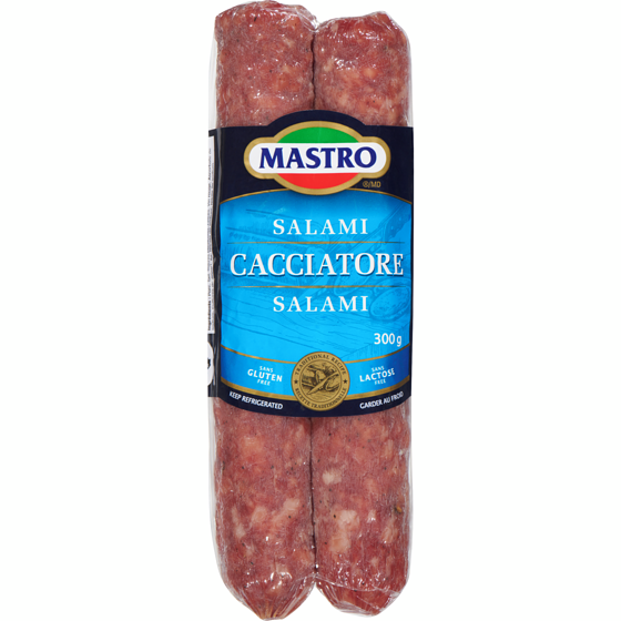 Mastro Salami Cacciatore 300 g, $3.33/100g