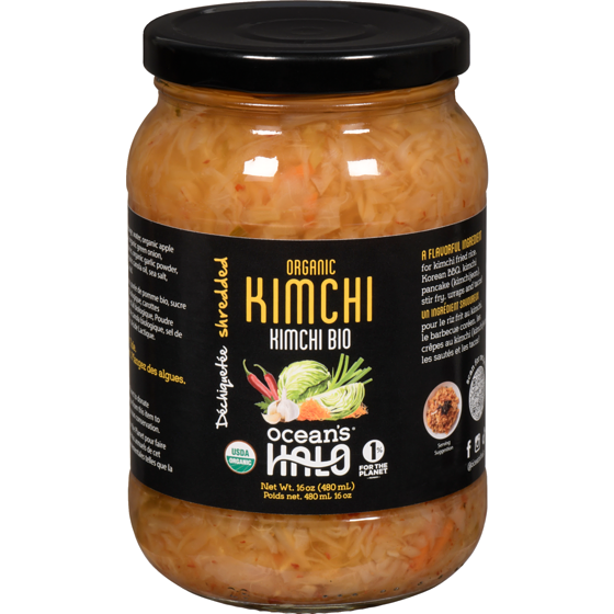 Ocean's Halo Organic Kimchi Shredded 480 ml, $1.62/100ml