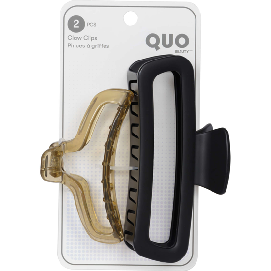 Quo Beauty 2-pack XL Claw Clip Set 2 ea, $2.00/1ea