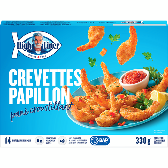 High Liner Crevettes Papillon 330 g, 2,58 $/100g