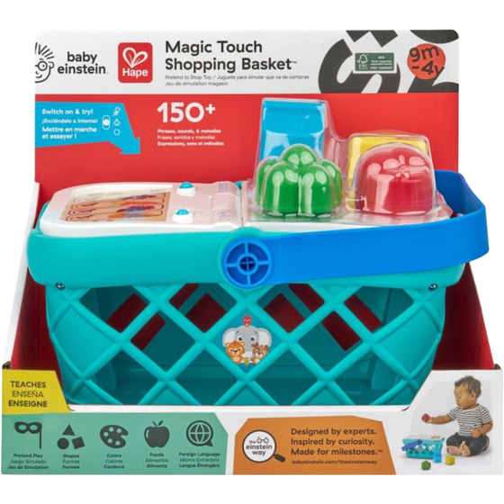 Baby Einstein Pretend To Shop Toy Magic Touch Shopping Basket 9m - 4y 1 ea, $49.99/1ea