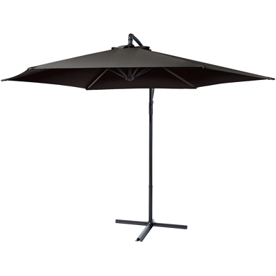 poara♬.*゜ Deluxe Offset Patio Umbrella | 11.5ft UV-Resistant Canopy